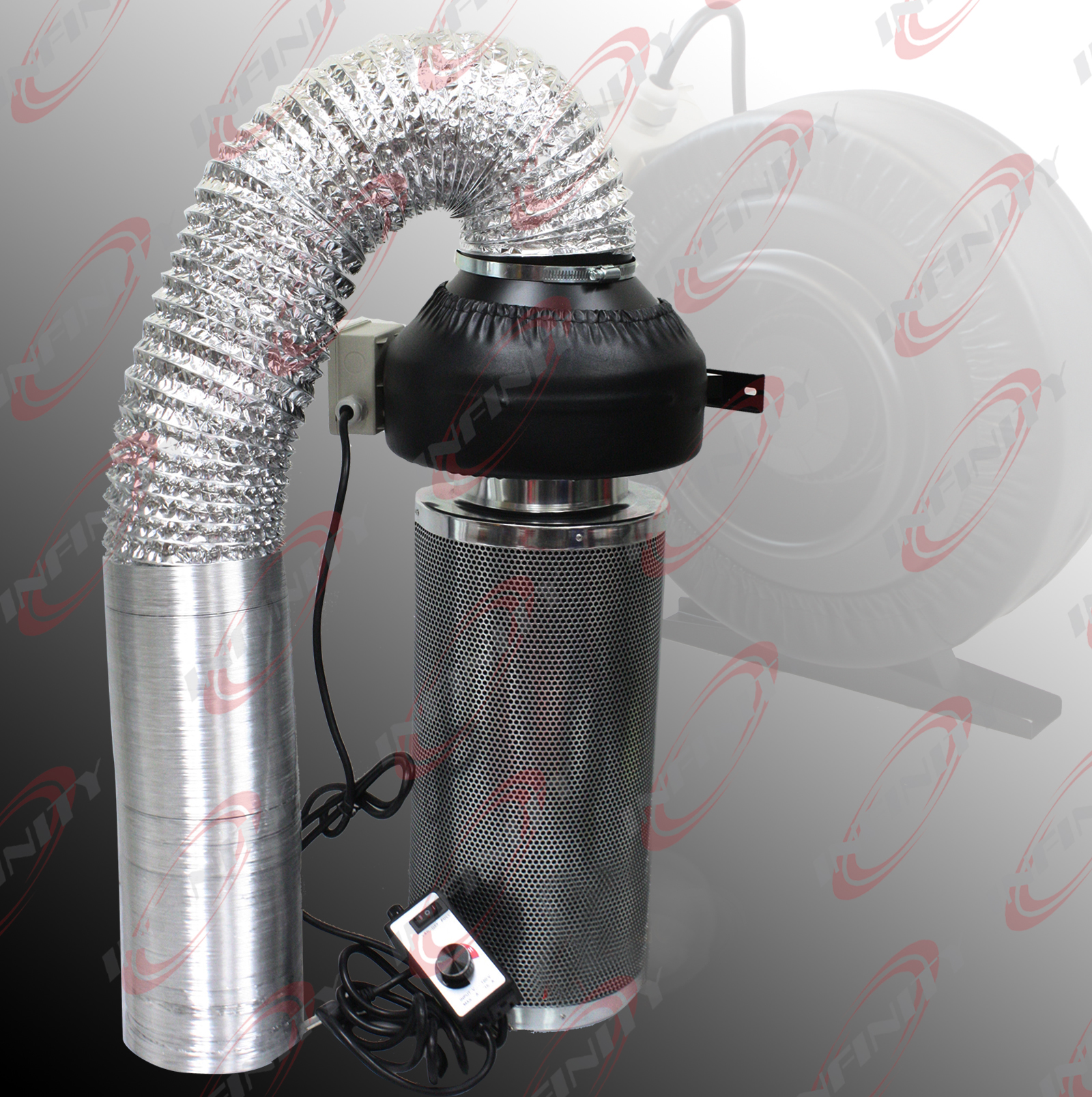 Inline fans, Duct, Filter, Ventilation tool kits
